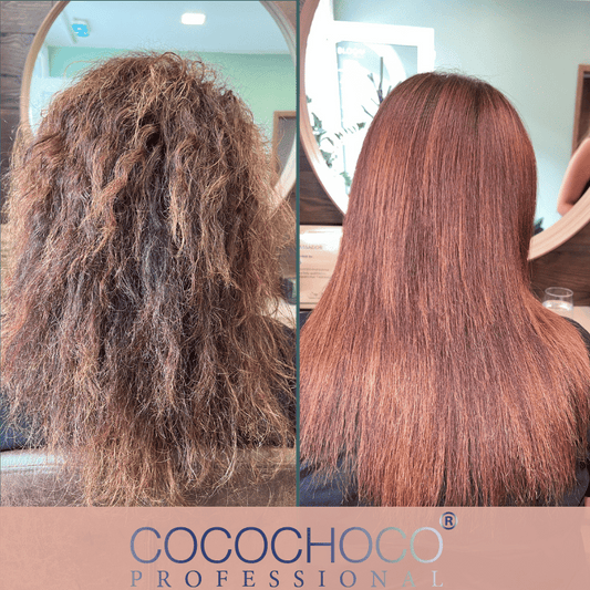 SET Brazilian keratin original hair treatment 500 ml ( 2 x 250 ml )- For dark / thick hair | COCOCHOCO®