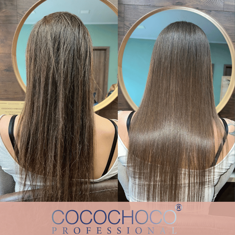 Brasilianisches Keratin Reines Haarbehandlung 100 ml - für blond / dünnes Haar | COCOCHOCO®