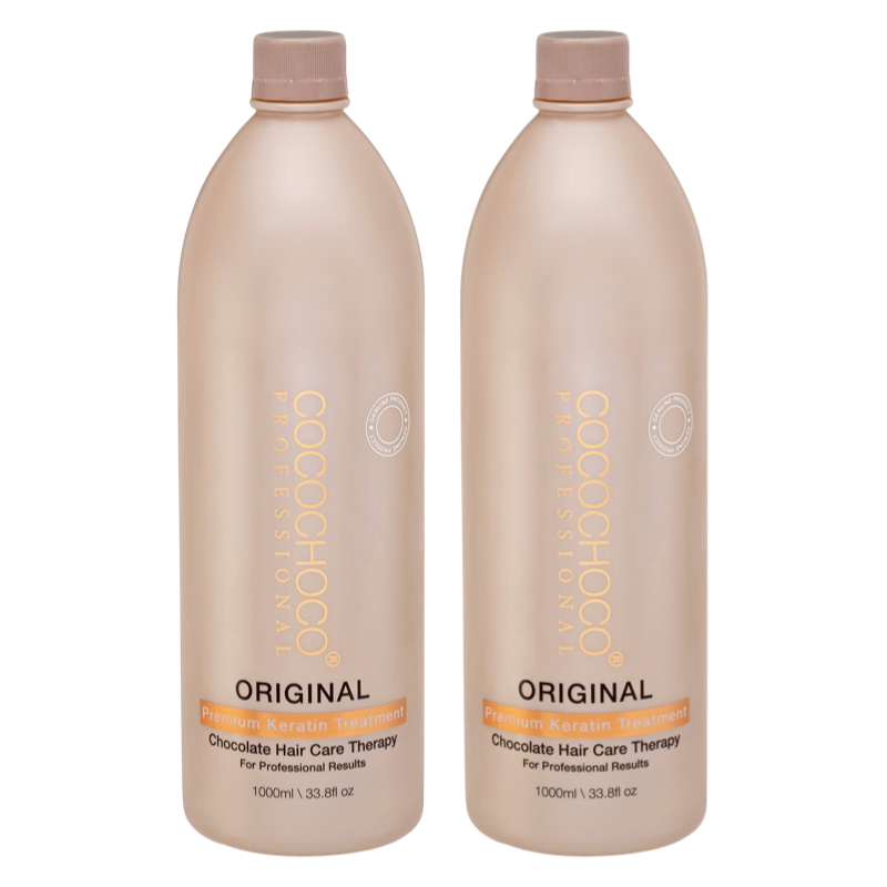 Trattamento per capelli originale di cheratina 1000 ml - Per capelli scuri / spessi | Cocochoco®