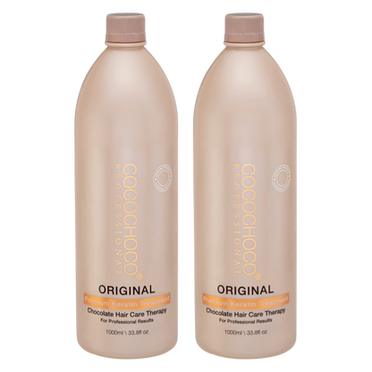 Trattamento per capelli originale di cheratina 1000 ml - Per capelli scuri / spessi | Cocochoco®