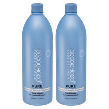 Laad de afbeelding in galerijviewer, Cocochoco set pure keratine haarbehandeling 2000 ml - voor blond / dun haar