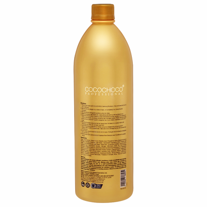Trattamento per capelli oro di cheratina brasiliana 1000 ml - per capelli più brillanti / capelli lucidi | Cocochoco®