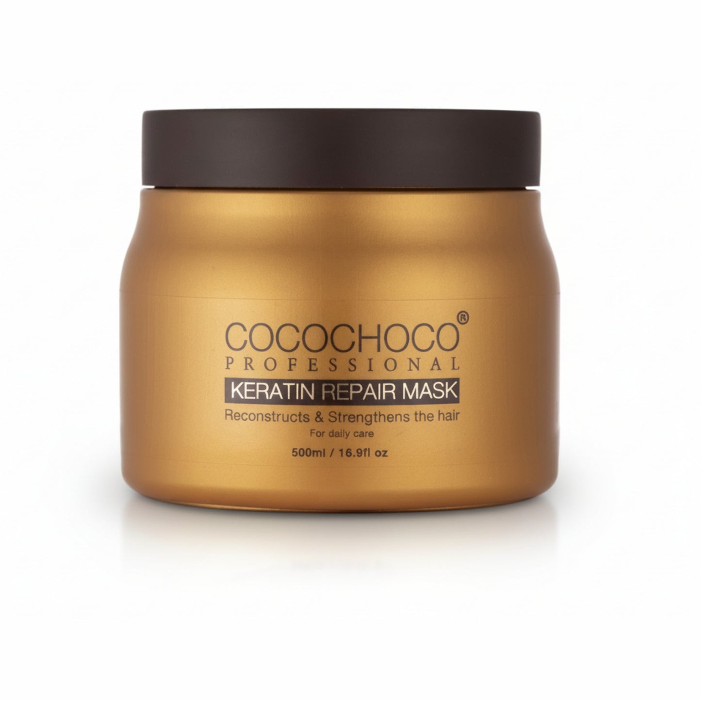 Cocochoco Professional Keratin Repair Mask jar on a white background