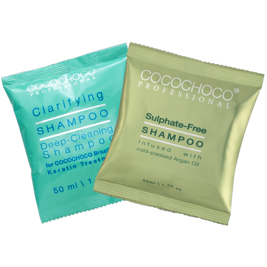 Purifying Shampoo Sample 50ml & Sulfate-Free Shampoo Sample 50ml